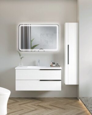 Espelho decorativo com luz led frontal Austria