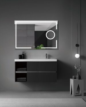 Espelho de aumento com luz Led
