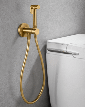 Chuveiro higiénico dourado Genova