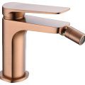 Torneira bidé ouro rosa escovado Nápoles