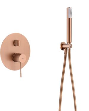 Chuveiro de teto ouro rosa escovado Top