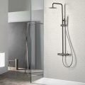 Rampa de duche Line Black Gun Metal