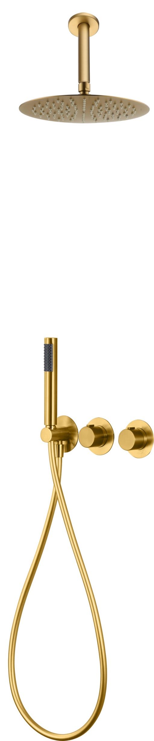 Chuveiro termostático de teto BREDA dourado