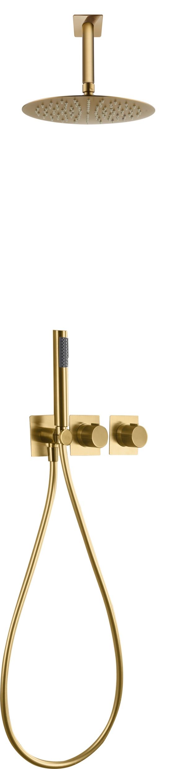 Chuveiro termostático de teto NEPAL dourado