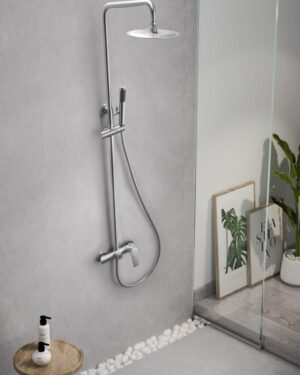 Chuveiro inox S316 DELOS