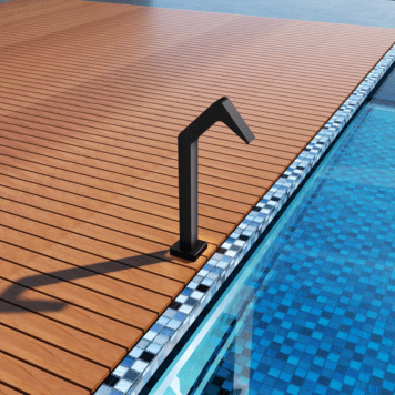Cascata Niagara 6cm para piscina em aço inox 316 ANG