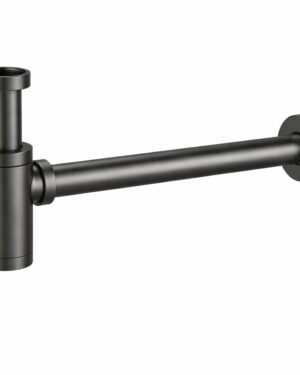 Sifão black gun metal SCL002/BGM IMEX para lavatório e bidé