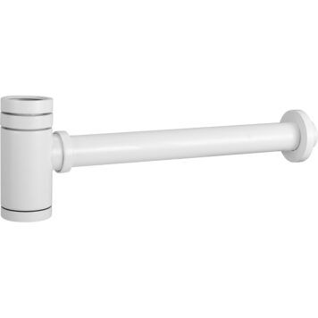 Sifão branco mate SCL002/BL IMEX para lavatório e bidé