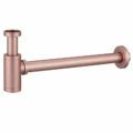 Sifão ouro rosa escovado SCL002/ORC IMEX para lavatório e bidé