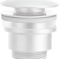 Válvula clic clac VCC007 Branco Mate IMEX para lavatório e bidé