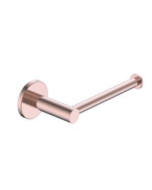 suporte papel higiénico essential ouro rosa escovado