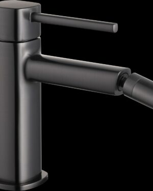Torneira de bidé TOSCANA em latão com acabamento PVD Black Gun Metal.