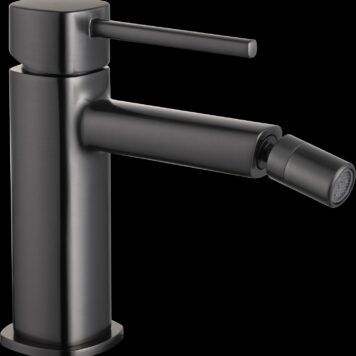 Torneira de bidé TOSCANA em latão com acabamento PVD Black Gun Metal.