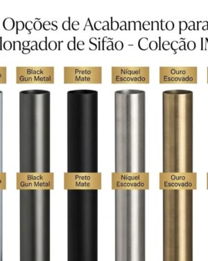 Tubo Prolongador para Sifão 40 cm IMEX