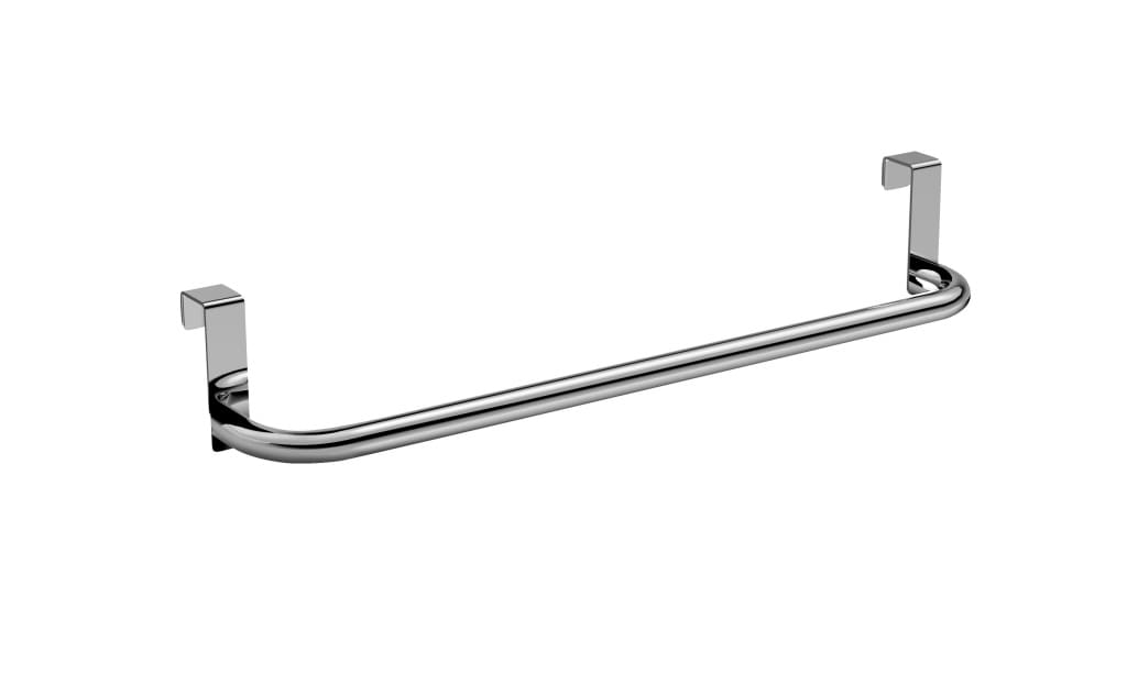 toalheiro para interior de movel em aço inox acabamento cromo