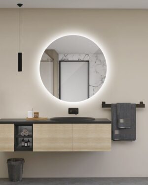 Espelho WC Led antiembaçante série Lisboa