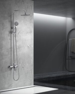 Conjunto de duche com torneira Ural