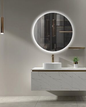 Espelho wc com luz led