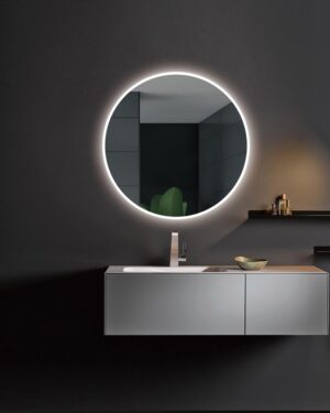 Espelho WC com luz led frontal série Londres