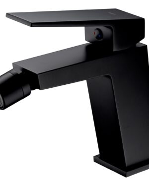 Monocomando de bidé preto