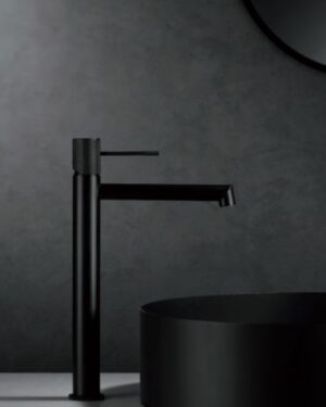 Torneira de cano alto Imex Line - Preto mate