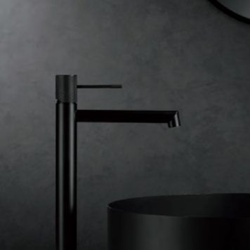 Torneira de cano alto Imex Line - Preto mate